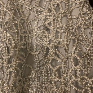 B Darlin Dresses - Sliver and blue high low formal dress sz 7/8 B Darlin Dresses - Sliver and blue high low formal dress sz 7/8